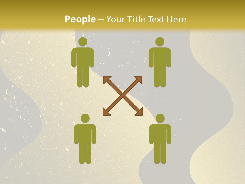 Staircase Furniture Pillow PowerPoint Template