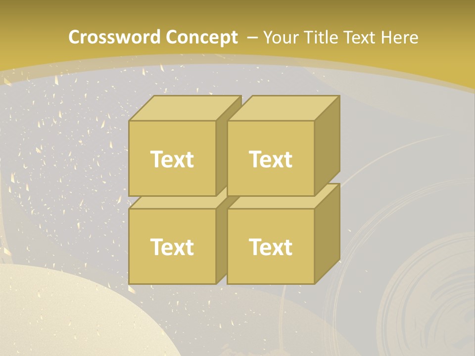 Mansion Wall Relaxation PowerPoint Template