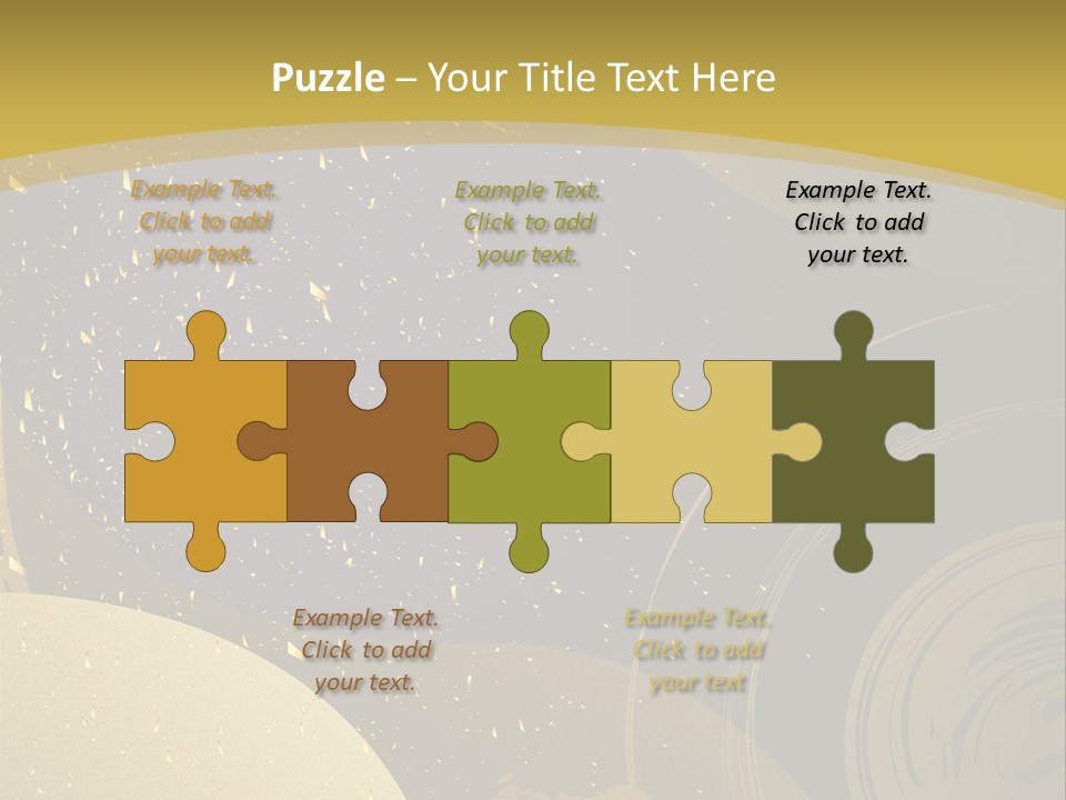 Mansion Wall Relaxation PowerPoint Template