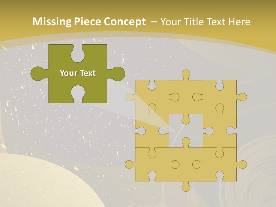 Mansion Wall Relaxation PowerPoint Template