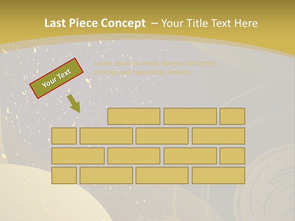 Mansion Wall Relaxation PowerPoint Template