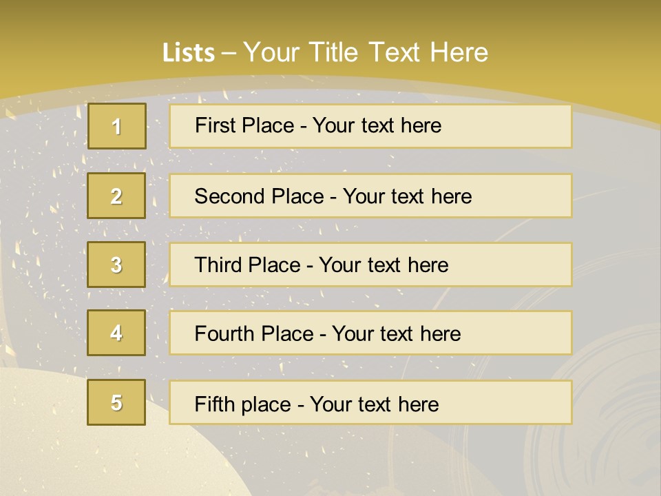 Mansion Wall Relaxation PowerPoint Template