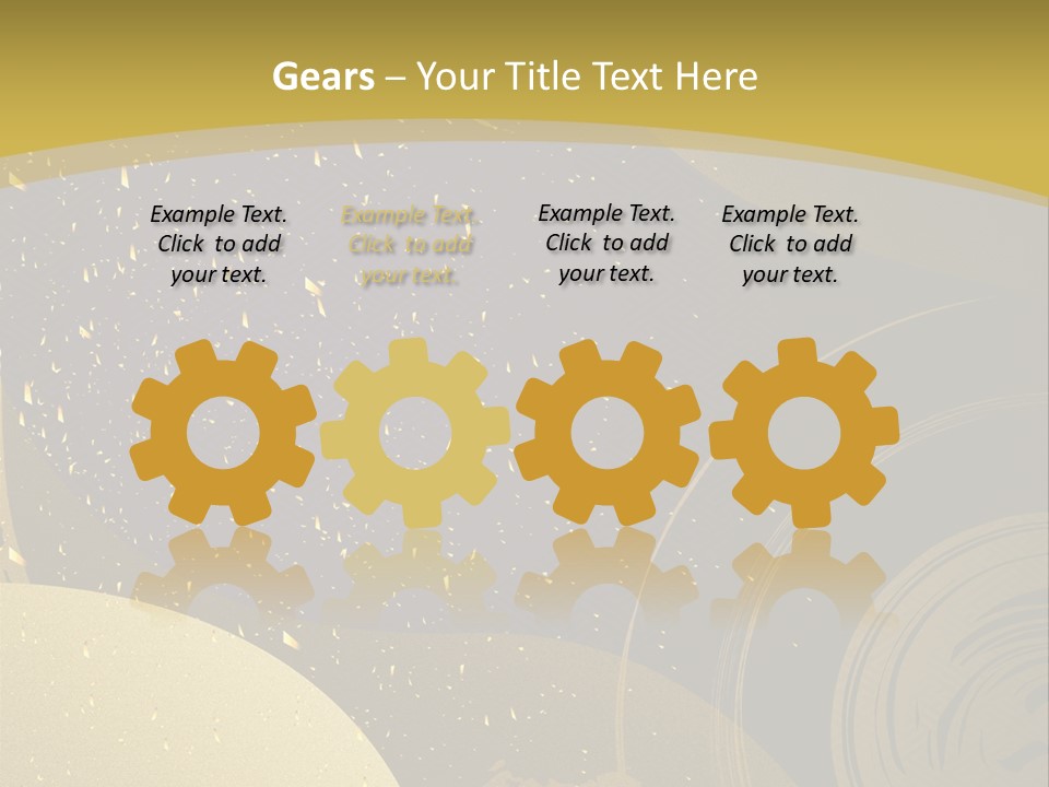 Mansion Wall Relaxation PowerPoint Template