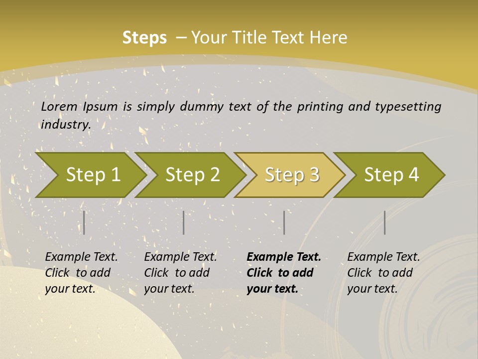 Mansion Wall Relaxation PowerPoint Template