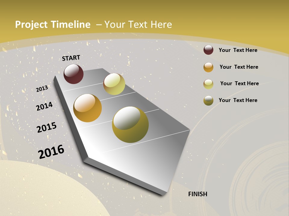 Mansion Wall Relaxation PowerPoint Template