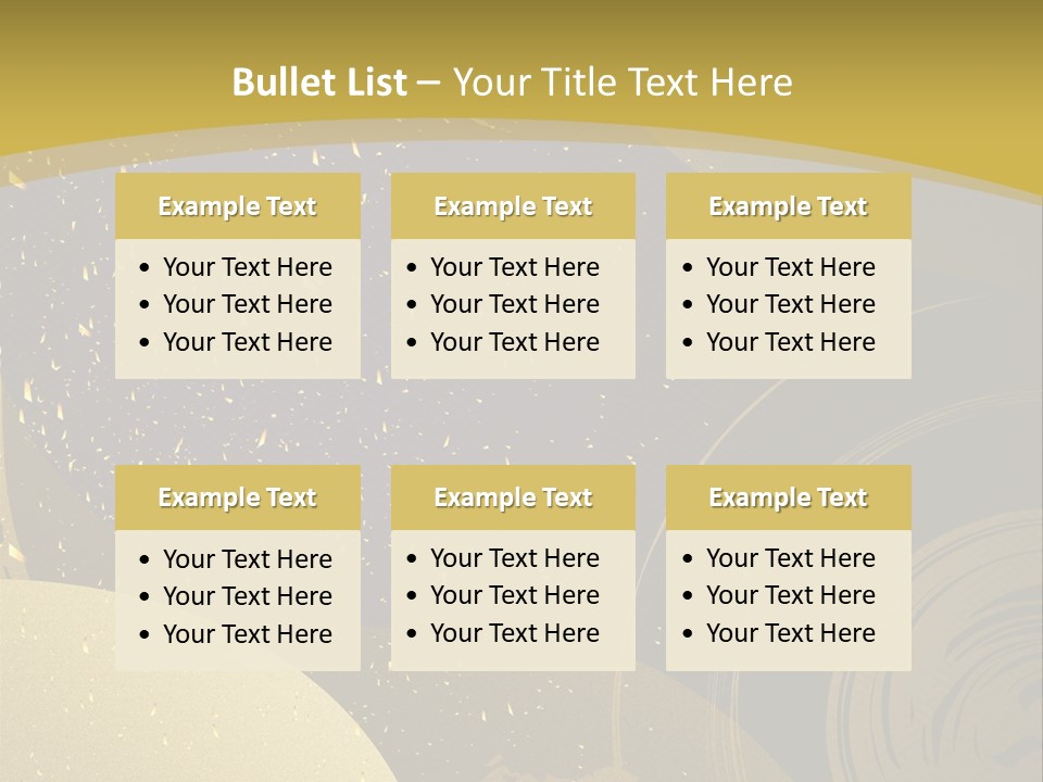 Mansion Wall Relaxation PowerPoint Template