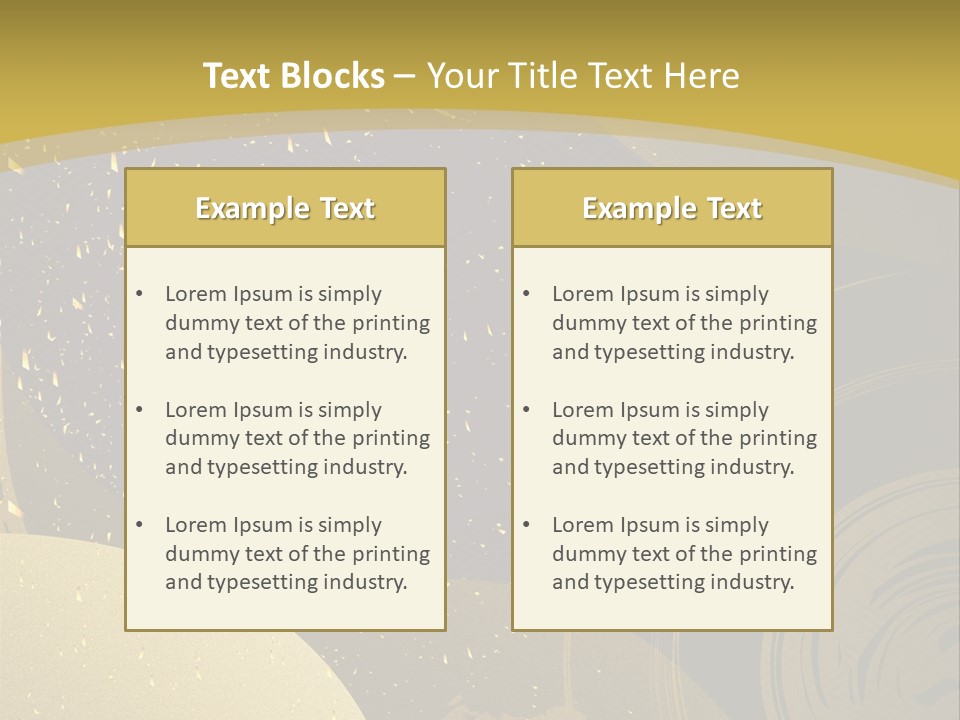 Mansion Wall Relaxation PowerPoint Template
