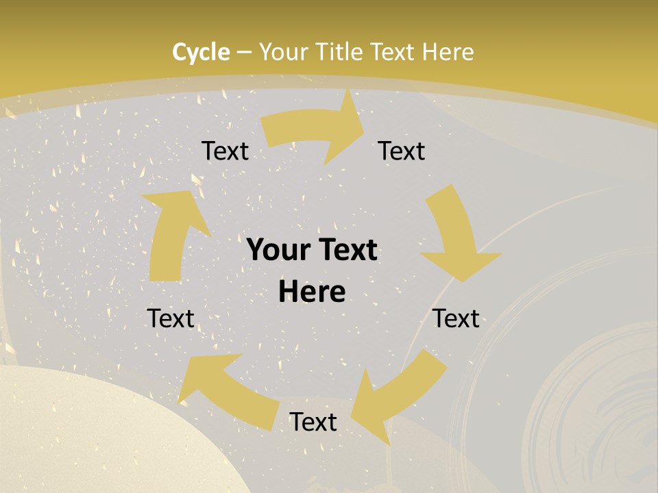 Mansion Wall Relaxation PowerPoint Template