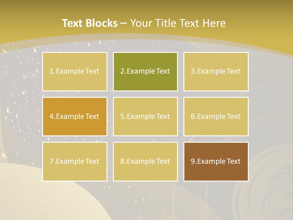 Mansion Wall Relaxation PowerPoint Template