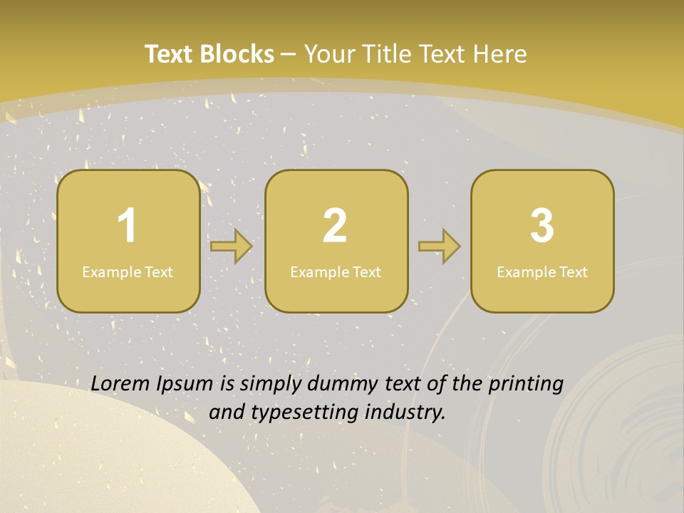 Mansion Wall Relaxation PowerPoint Template