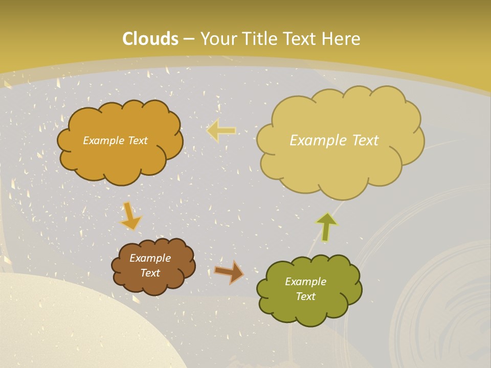 Mansion Wall Relaxation PowerPoint Template