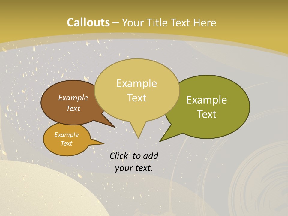 Mansion Wall Relaxation PowerPoint Template