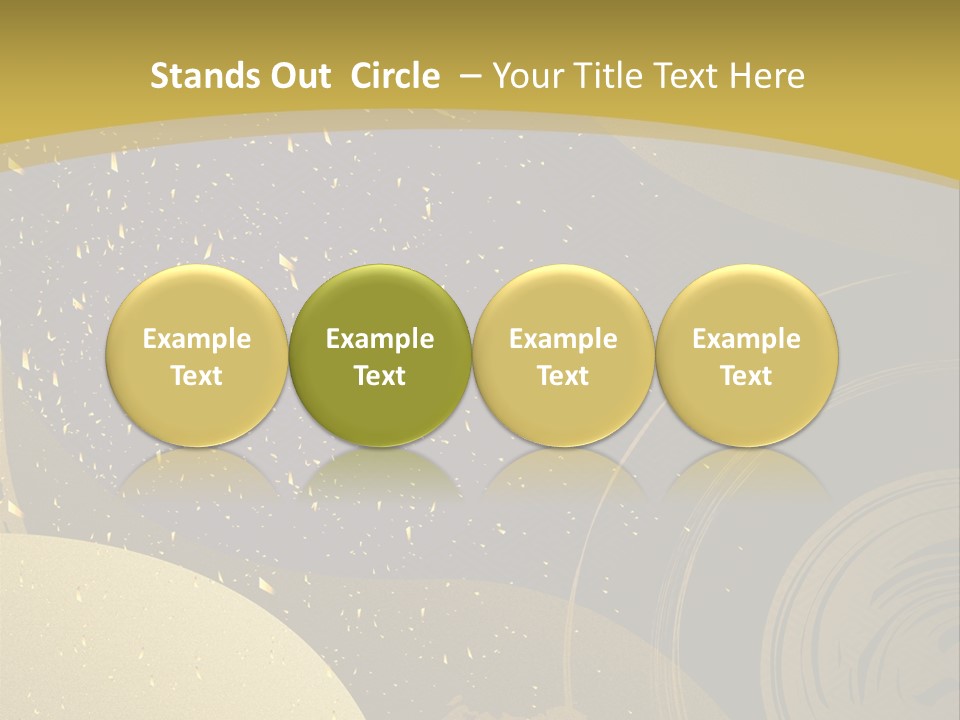 Mansion Wall Relaxation PowerPoint Template