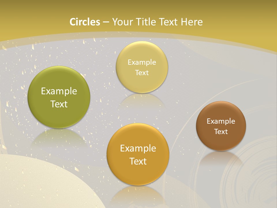 Mansion Wall Relaxation PowerPoint Template