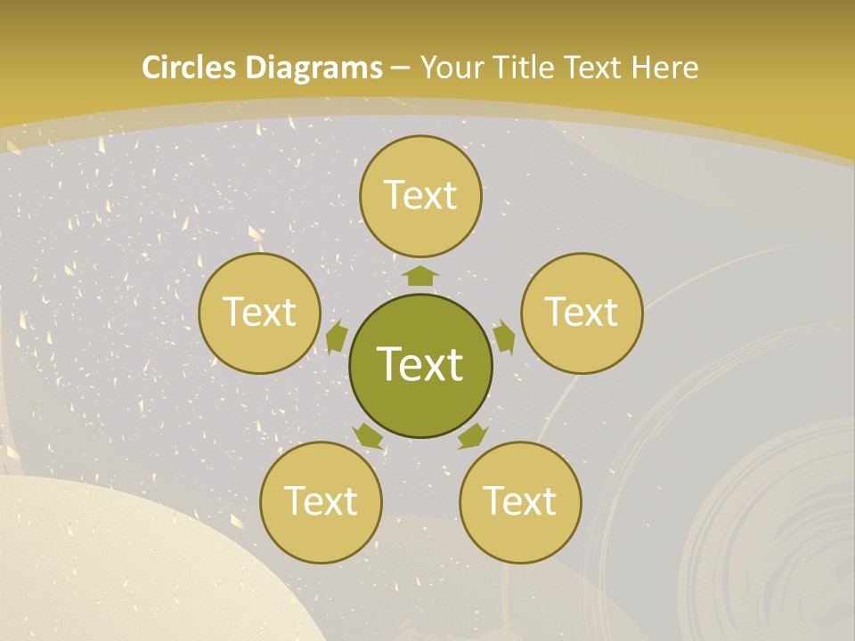 Mansion Wall Relaxation PowerPoint Template