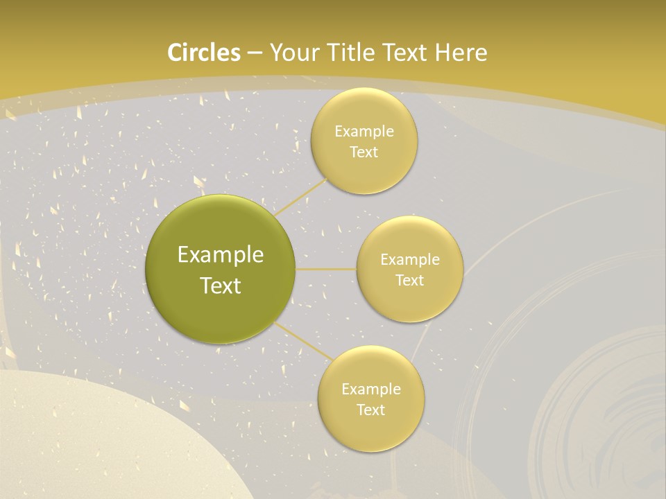 Mansion Wall Relaxation PowerPoint Template