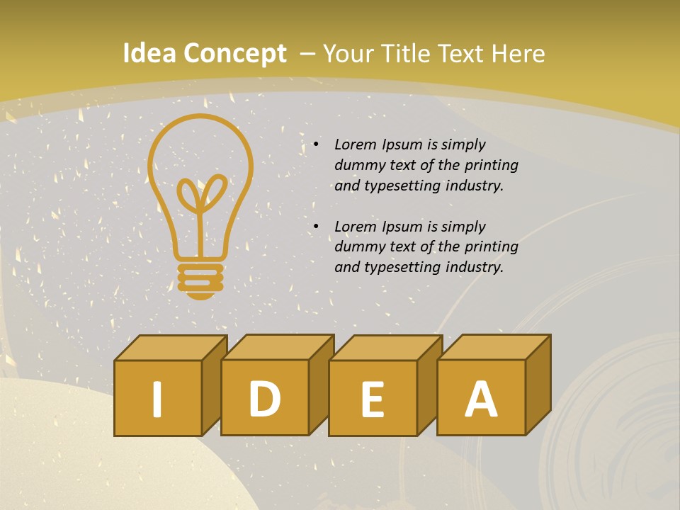 Mansion Wall Relaxation PowerPoint Template