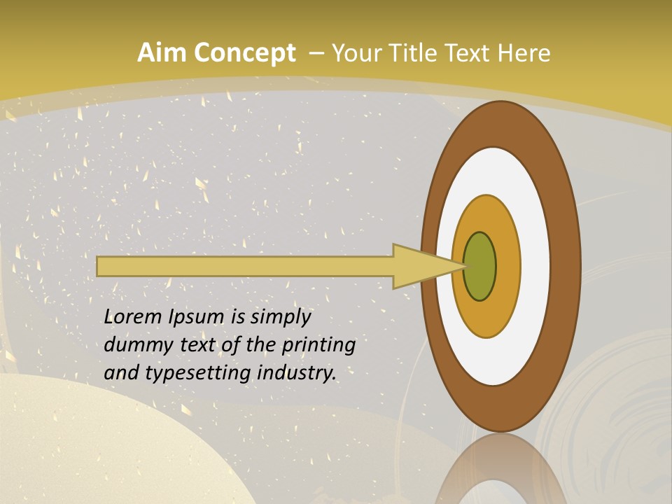 Mansion Wall Relaxation PowerPoint Template