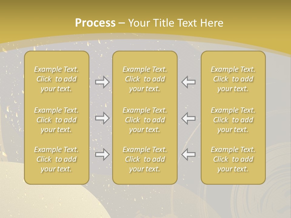 Mansion Wall Relaxation PowerPoint Template
