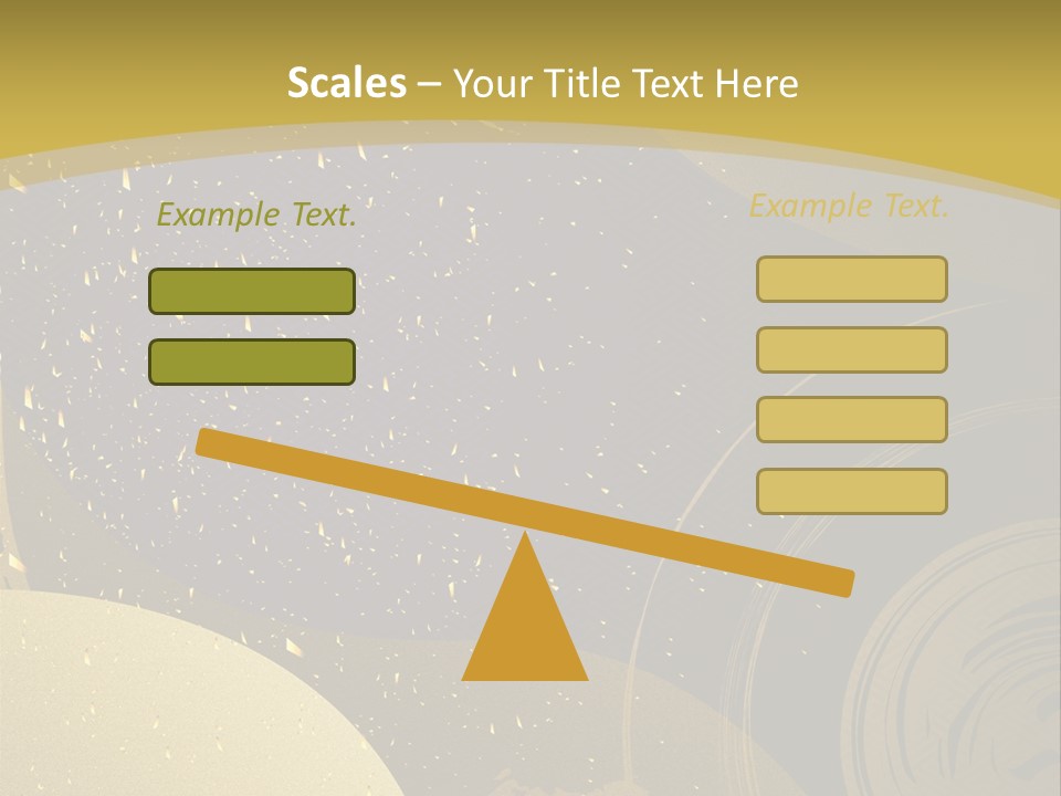 Mansion Wall Relaxation PowerPoint Template