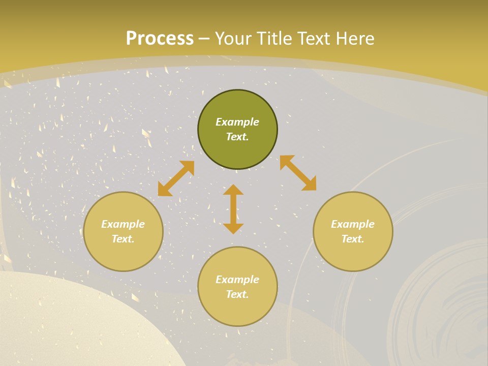 Mansion Wall Relaxation PowerPoint Template
