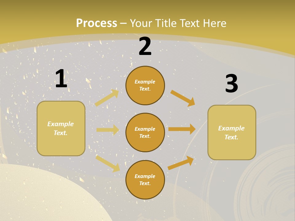 Mansion Wall Relaxation PowerPoint Template