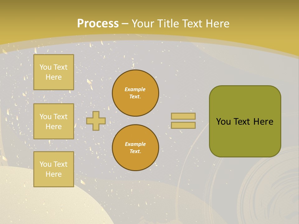 Mansion Wall Relaxation PowerPoint Template