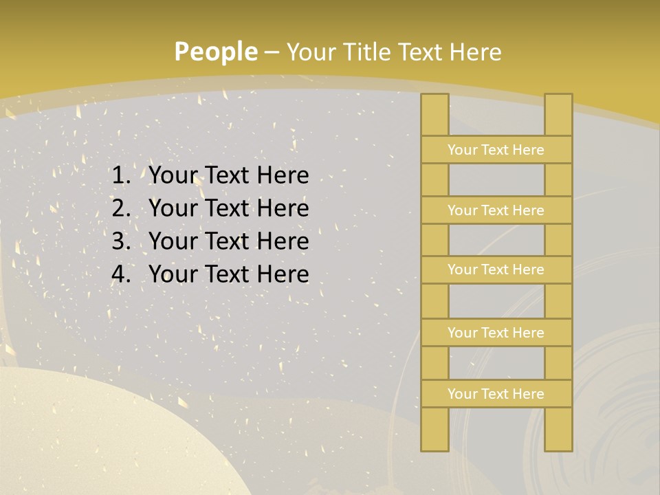 Mansion Wall Relaxation PowerPoint Template