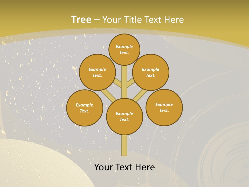 Mansion Wall Relaxation PowerPoint Template