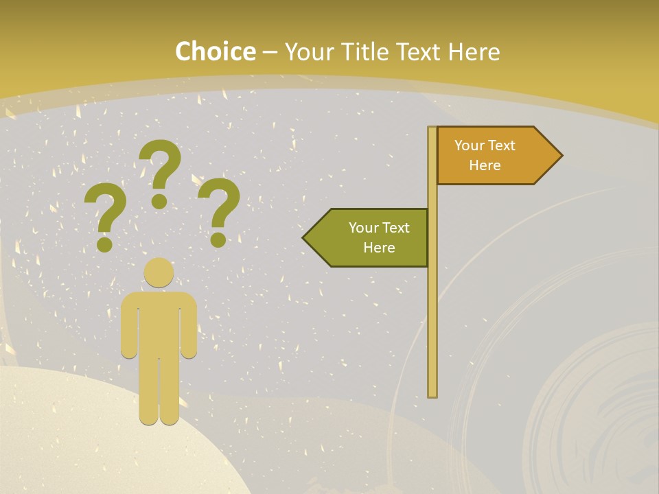 Mansion Wall Relaxation PowerPoint Template