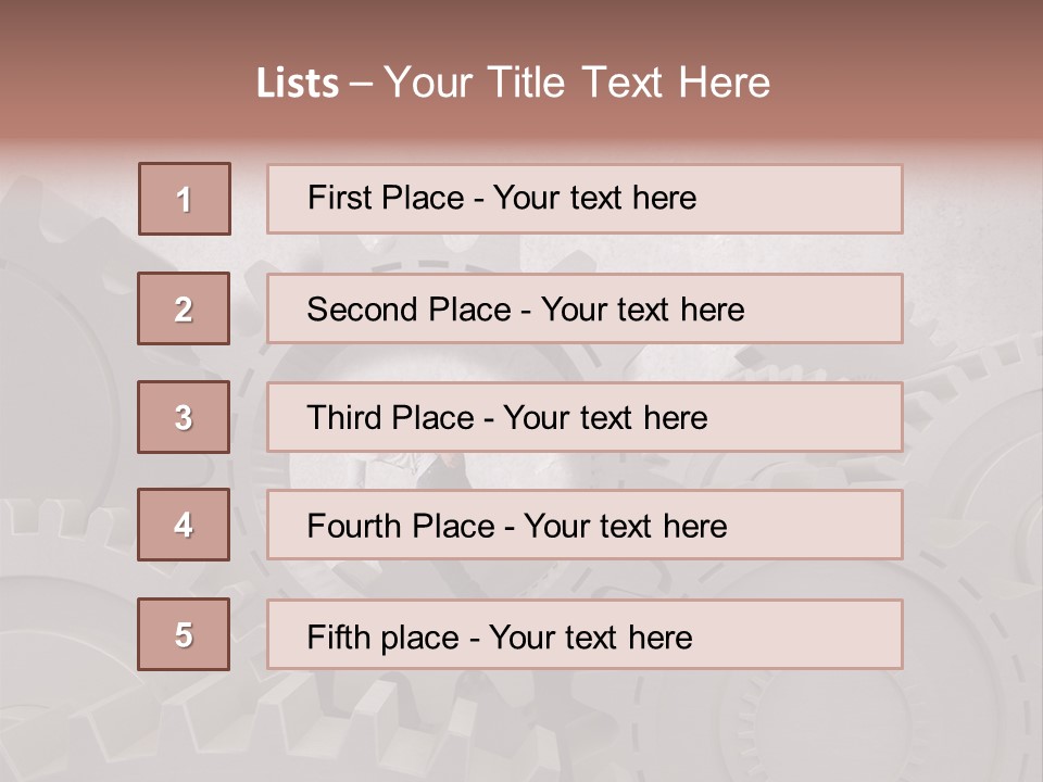 Run Speed Bag PowerPoint Template