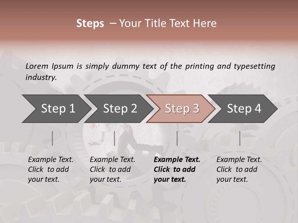 Run Speed Bag PowerPoint Template
