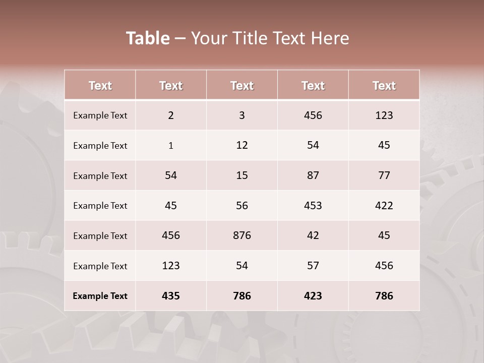 Run Speed Bag PowerPoint Template