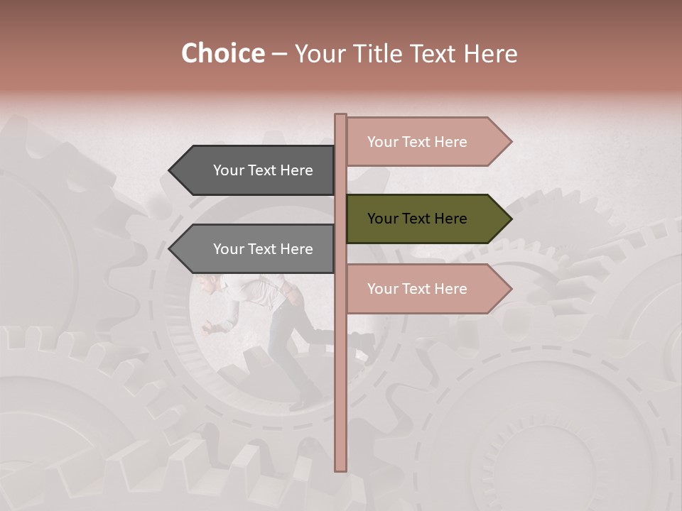 Run Speed Bag PowerPoint Template