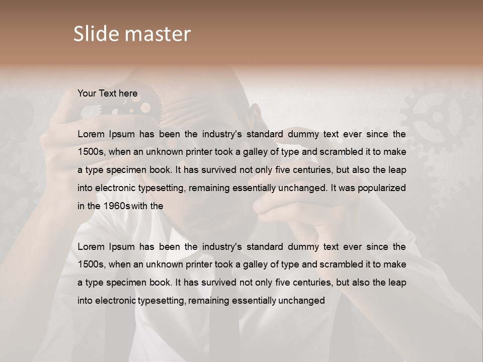 Conjunction Turn Engineering PowerPoint Template