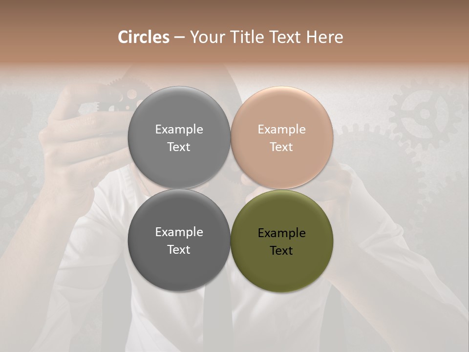 Conjunction Turn Engineering PowerPoint Template