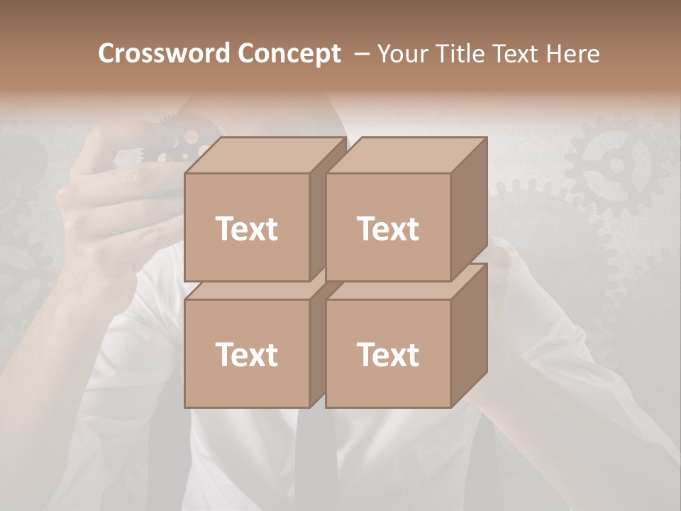 Conjunction Turn Engineering PowerPoint Template