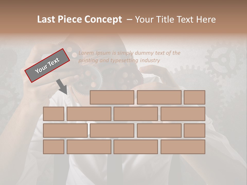 Conjunction Turn Engineering PowerPoint Template