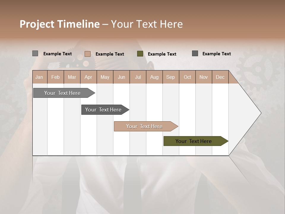 Conjunction Turn Engineering PowerPoint Template