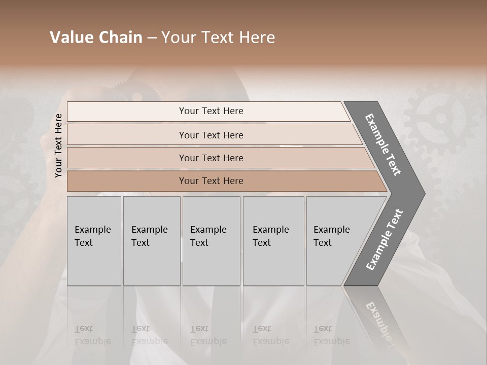 Conjunction Turn Engineering PowerPoint Template