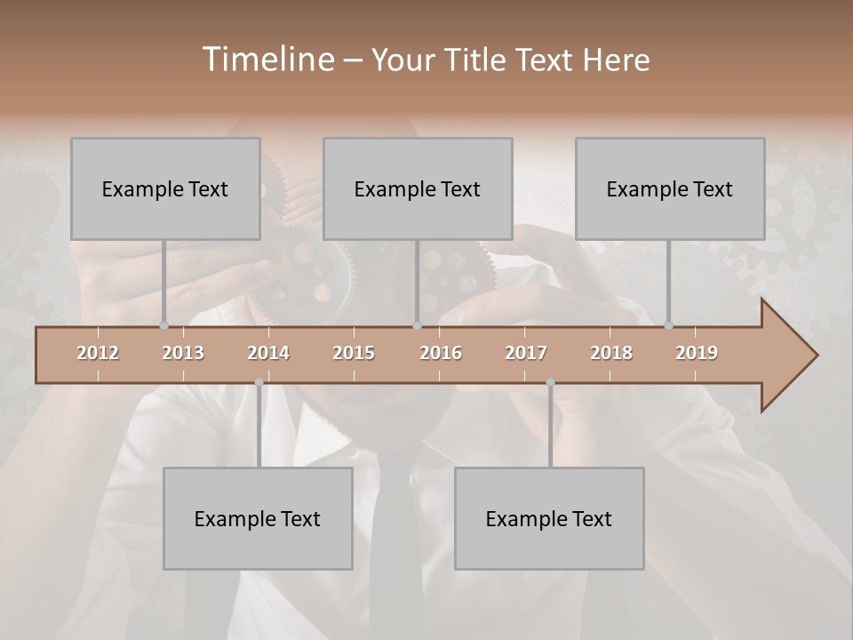 Conjunction Turn Engineering PowerPoint Template