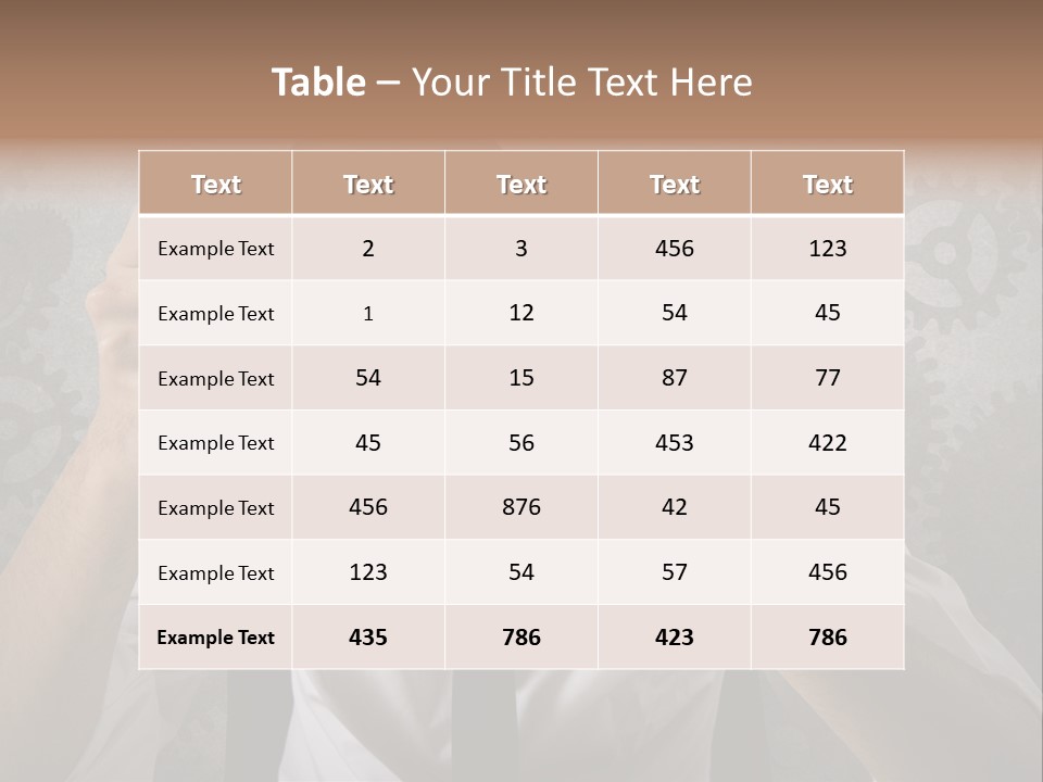 Conjunction Turn Engineering PowerPoint Template