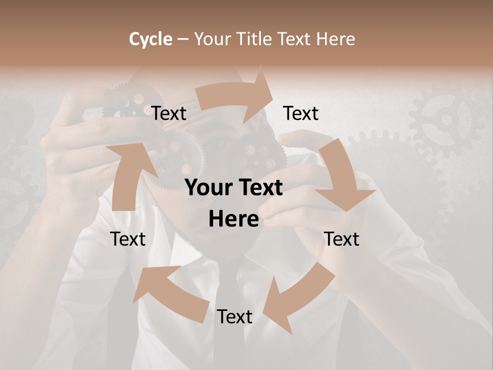 Conjunction Turn Engineering PowerPoint Template