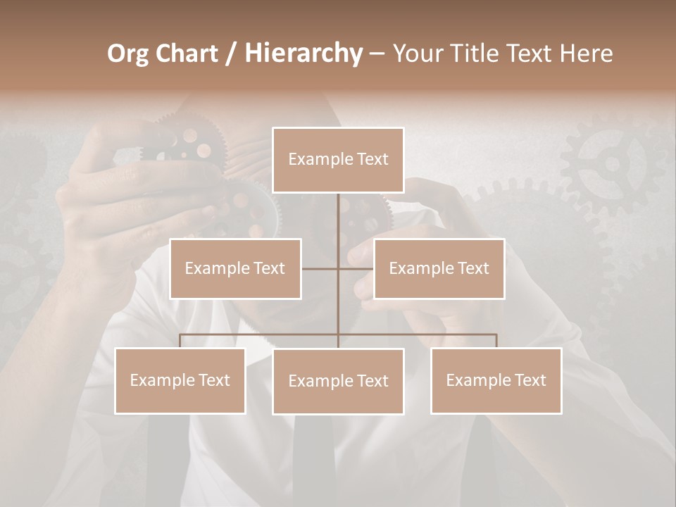 Conjunction Turn Engineering PowerPoint Template