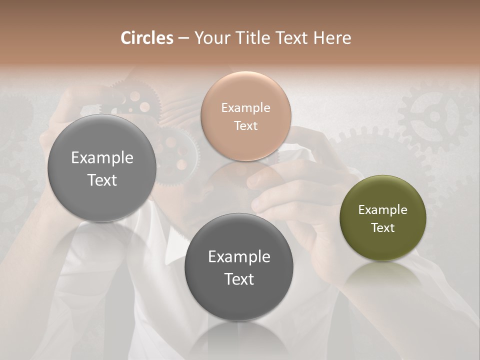 Conjunction Turn Engineering PowerPoint Template