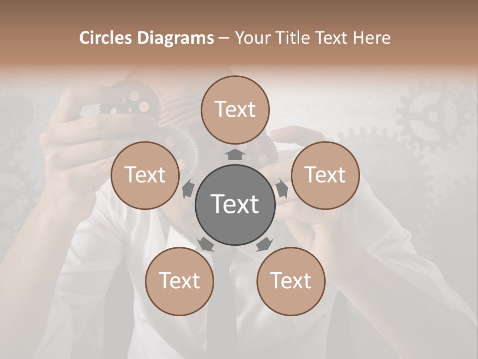 Conjunction Turn Engineering PowerPoint Template