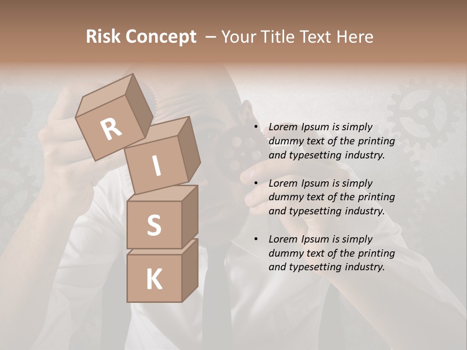 Conjunction Turn Engineering PowerPoint Template