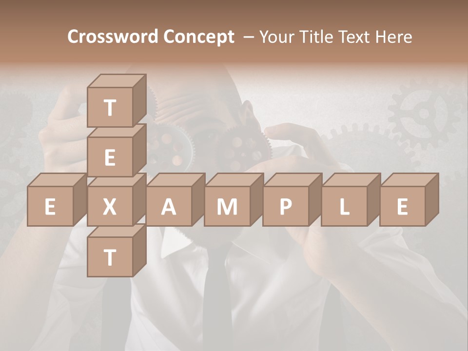 Conjunction Turn Engineering PowerPoint Template