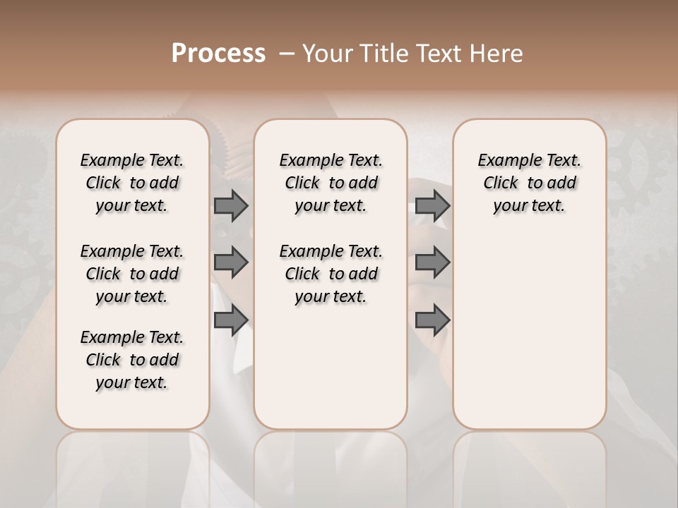 Conjunction Turn Engineering PowerPoint Template