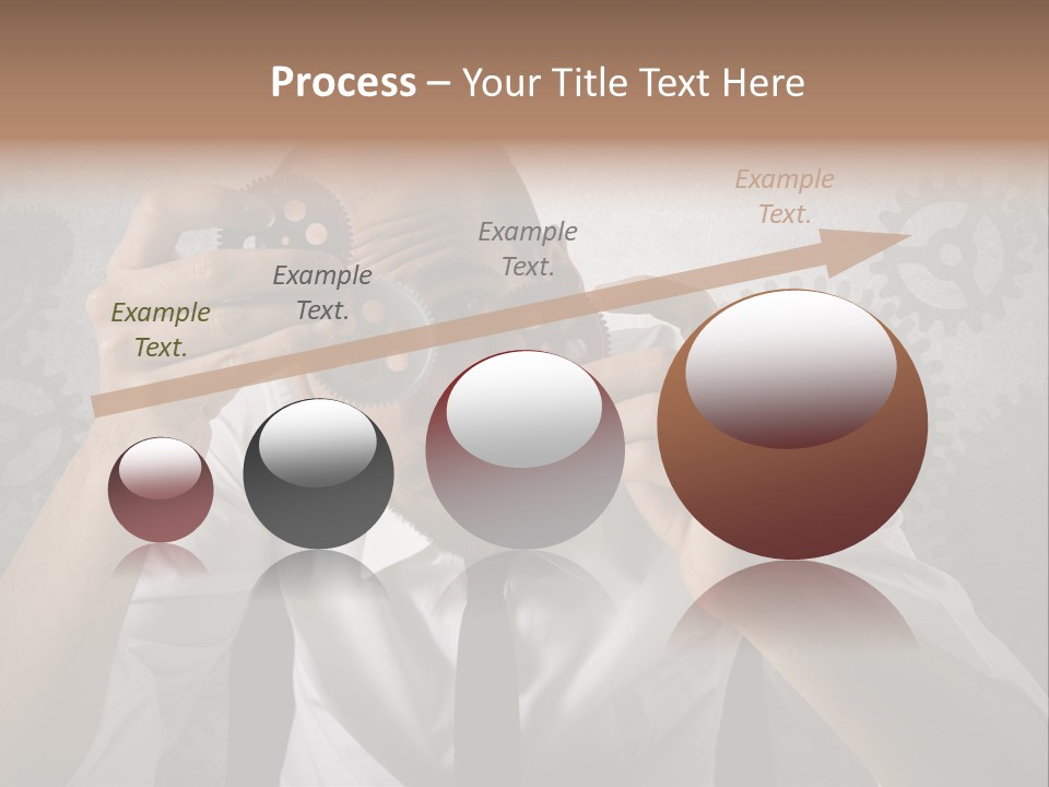 Conjunction Turn Engineering PowerPoint Template